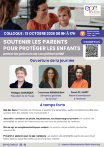 colloque_fnepe affiche soutenir les parents Fnepe